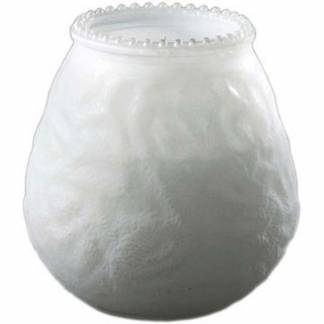 Bordservice til engangsbrug, Voks, hvid 60h, pakke a 6 stk