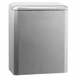 Affaldsspand, Katrin Hygiejnebind 6L b&oslash;rstet st&aring;l m rustfrit st&aring;l 240mmx170mm x 360mm