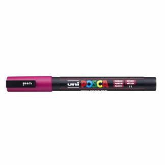 Paintmarker, Uni Posca, PC-3M, 0,9-1,3MM Rund spids, lilla, 40150111