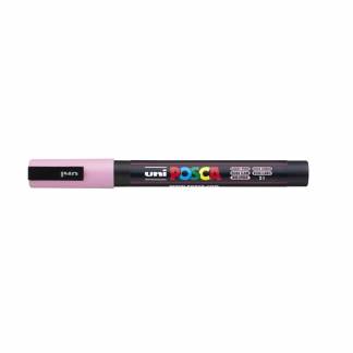 Paintmarker, Uni Posca, PC-3M, 0,9-1,3MM Rund spids, pink, 40150129