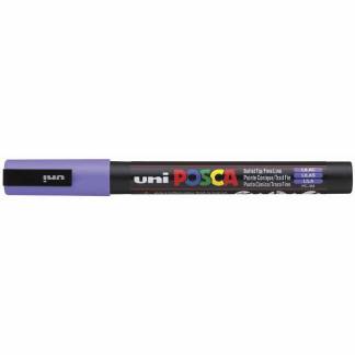 Paintmarker, Uni Posca, PC-3M, 0,9-1,3MM Rund spids, lilla, 40150158