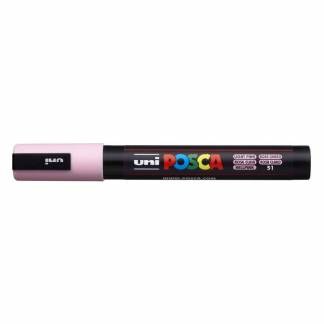 Paintmarker, Uni Posca, PC-5M, 1,8-2,5MM Rund spids, pink, 40150329