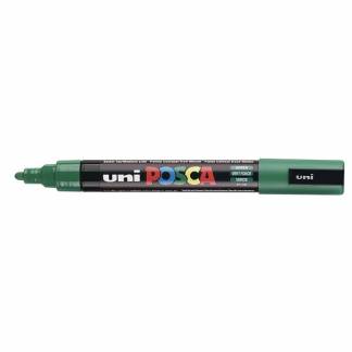 Paintmarker, Uni Posca, PC-5M, 1,8-2,5MM Rund spids, gr&oslash;n, 40150336