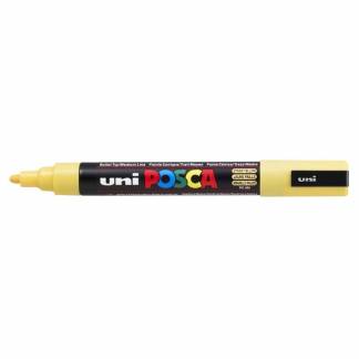 Paintmarker, Uni Posca, PC-5M, 1,8-2,5MM Rund spids, gul, 40150338