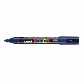 Paintmarker, Uni Posca, PC-5M, 1,8-2,5MM Rund spids, bl&aring;, permanent