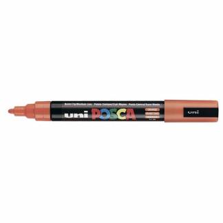 Paintmarker, Uni Posca, PC-5M, 1,8-2,5MM Rund spids, orange, permanent