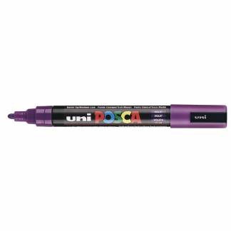 Paintmarker, Uni Posca, PC-5M, 1,8-2,5MM Rund spids, voilet, 40150355