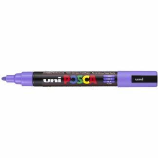 Paintmarker, Uni Posca, PC-5M, 1,8-2,5MM Rund spids, lilla, 40150358