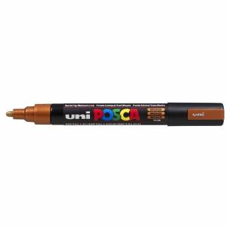Paintmarker, Uni Posca, PC-5M, 1,8-2,5MM Rund spids, bronze, permanent