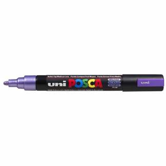 Paintmarker, Uni Posca, PC-5M, 1,8-2,5MM Rund spids, voilet, 401503840