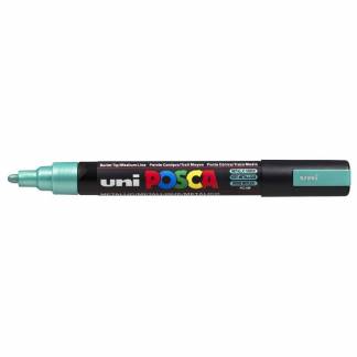 Paintmarker, Uni Posca, PC-5M, 1,8-2,5MM Rund spids, gr&oslash;n, 401503870