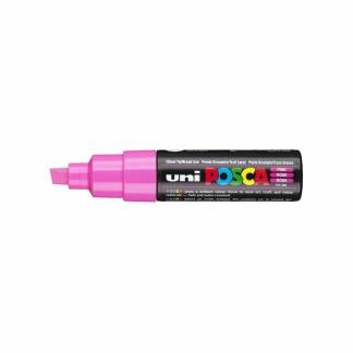 Paintmarker, Uni Posca, PC-8K, 8MM Rund spids, pink, 40150556