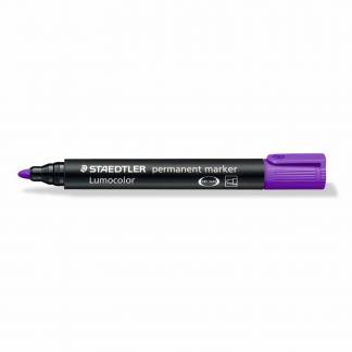 Marker, Staedtler Lumocolor, 352-6, 2MM Rund spids, voilet, 352-6