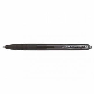 Kuglepen, Pilot Super grip G, F, 0,22MM sort, 524363