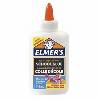 Skole lim, Elmer&acute;s 118ml, Hvid, Vaskbart, 118ml