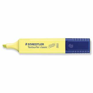 Tekstmarker, Staedtler Textsurfer 364 C-100, 1-5MM, Skr&aring; spids, gul 364 C-100