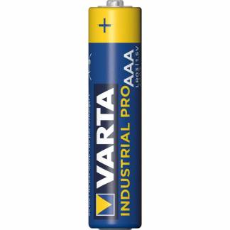 Batteri, Varta INDUSTRIAL PRO, AAA alkaline pakke a 10 stk