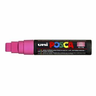 Paintmarker, Uni Posca, PC-17K, 15MM Rund spids, pink, 40150856