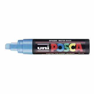 Paintmarker, Uni Posca, PC-17K, 15MM Rund spids, bl&aring;, 40150857
