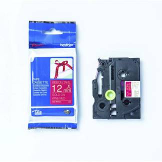 Labeltape, Brother Labeltape, TZERW34 12mmx4.00m metallic