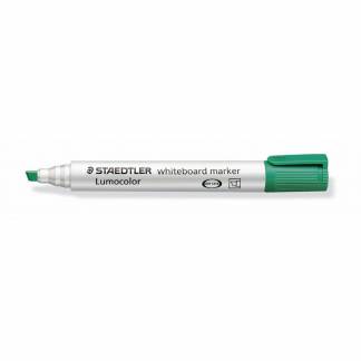 Whiteboardmarker, Staedtler Lumocolor 351 B-5, 2-5MM, Skr&aring; spids, gr&oslash;n 351 B-5