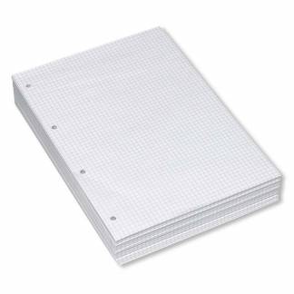 Konferenceblok, Bantex, Squared, A4 hvid, 210x297mm, 60g/m2, blok a 25 ark