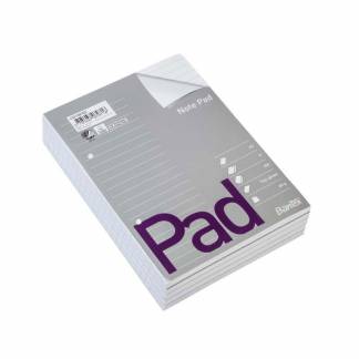 Standardblok, Bantex, Standard pad, A5 hvid, 148x210mm, 60g/m2