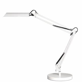 Bordlampe, Unilux Swingo, hvid