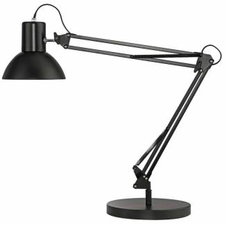 Bordlampe, Unilux Success 80, med bordfod & bordklemme sort