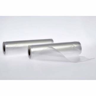 Vakuumpose&nbsp;, 90 &micro;m, 300 x 6000 mm, PA+PE transparent, pakke a 2 ruller, Roll F&oslash;devaregodkendt
