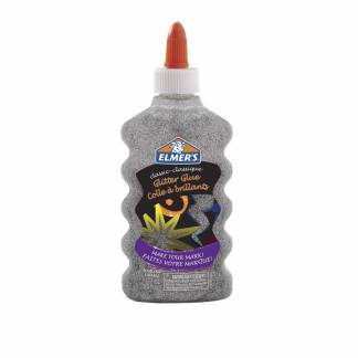 Skole lim, Elmer&acute;s 177ml, Glitter s&oslash;lv, 177ml