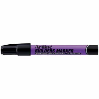 Marker, Artline, Builders EKPR-BDM 1,5MM, Rund spids, sort, 3400101
