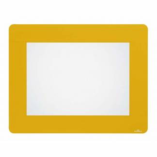 Gulvmarkering, Durable, 210, Vindue A4 gul pakke a 10 stk