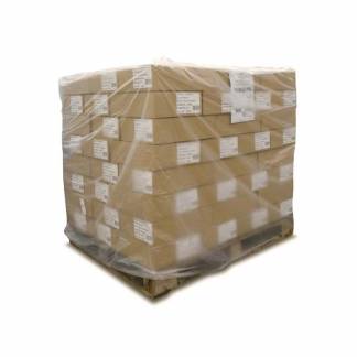 Plasth&aelig;tte, 45 &micro;m, 1400 + 1240 x 1700 mm LD-PE, transparent, 2 fals p&aring; 620mm RULLE &Aacute; 50 STK., F&oslash;devaregodkendt