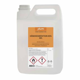PLUM H&aring;nddesinfektion 85\% Gel 5 l dunk