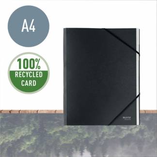 Sorteringsmappe, Leitz Recycle sort, 210x297mm, Karton/elastik