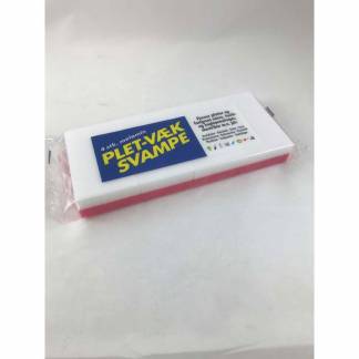 Skuresvamp, Spot remover melamin, hvid 60mmx110mm x 30mm, pakke a 4 stk