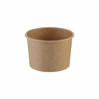 Dressingb&aelig;ger, Rund, &Oslash; 74, h&oslash;jde 49 Kraft, brun, 3 oz, pakke a 50 stk F&oslash;devaregodkendt