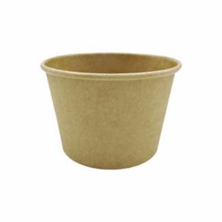 Dressingb&aelig;ger, Rund, &Oslash; 90, h&oslash;jde 80 Kraft, brun, 8 oz, pakke a 50 stk F&oslash;devaregodkendt