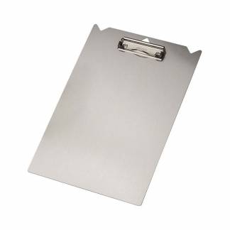 Clipboard, TARIFOLD aluminium, 210x297mm, aluminium