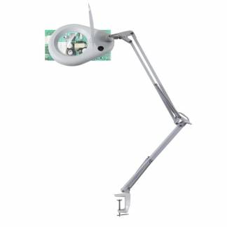 Lampe Zoom lup LED hvid