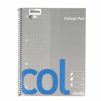 Col Kollegieblok A4 kvadreret 4H 70 ark 70g