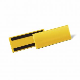 Magnetlomme, Durable 74x210, gul