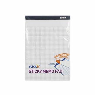 Notepad, BNT Stick&acute;n, Sticky memo, gul 178x254mm