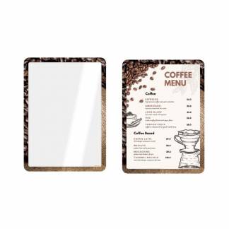 Inforamme, Securit, transparent A4 Coffee