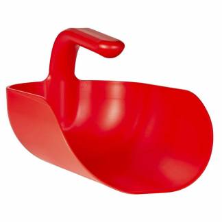 Skovl, Vikan, Hand ergonomic, r&oslash;d 150mmx270mm