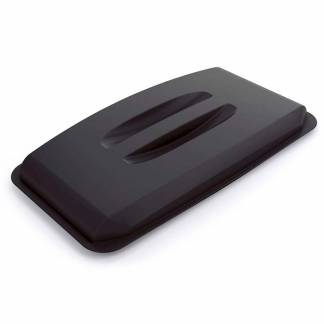 L&aring;g, Durable Durabin, Til 60 liter, sort