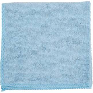 Mikrofiberklude, bl&aring; 320mmx320mm, pakke a 20 stk