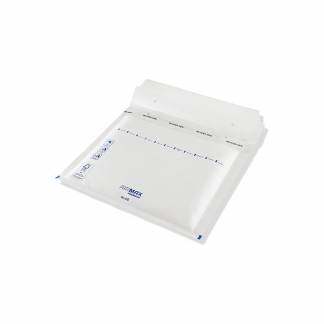 Boblepose, CD, 200 x 175 mm indre dim: 165 x 180 mm, Kort side &aring;ben peel&seel, Skr&aelig;l og forsegl, hvid v&aelig;gt: 0.020 kg, pakke a 100 stk palle a 40 kartoner, palle a 40 kartoner FSC Mix Credit