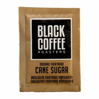 Sukker, BKI Distributionsboks R&oslash;rsukker Fairtrade/&Oslash;kologisk karton a 1000 stk